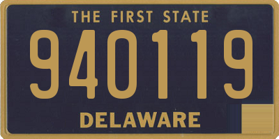 DE license plate 940119