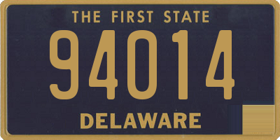 DE license plate 94014