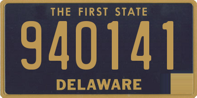 DE license plate 940141