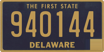 DE license plate 940144