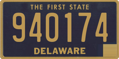DE license plate 940174