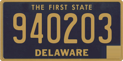 DE license plate 940203