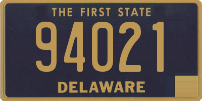 DE license plate 94021