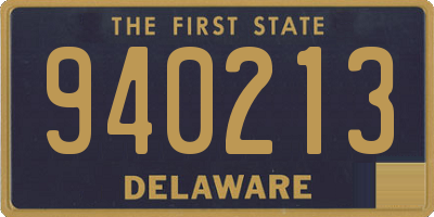 DE license plate 940213