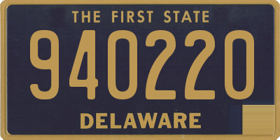 DE license plate 940220