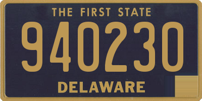 DE license plate 940230