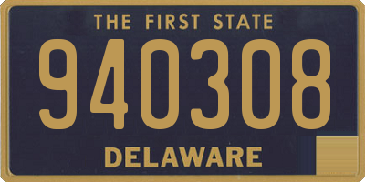 DE license plate 940308