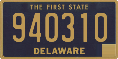 DE license plate 940310