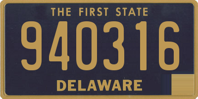 DE license plate 940316