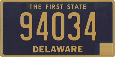 DE license plate 94034
