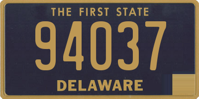 DE license plate 94037