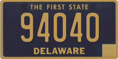 DE license plate 94040