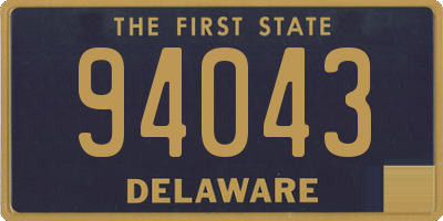 DE license plate 94043