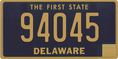 DE license plate 94045