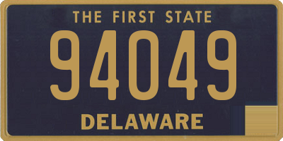 DE license plate 94049