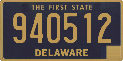 DE license plate 940512