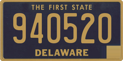 DE license plate 940520