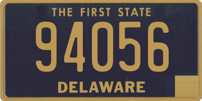 DE license plate 94056