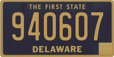 DE license plate 940607