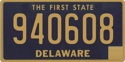 DE license plate 940608