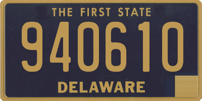 DE license plate 940610