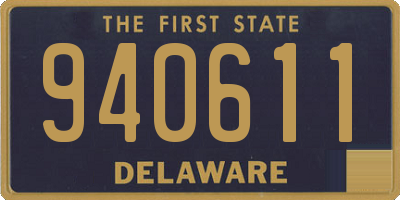 DE license plate 940611