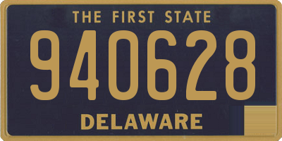 DE license plate 940628