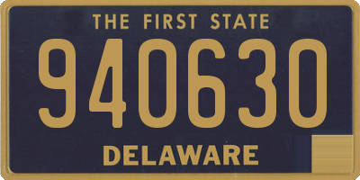 DE license plate 940630
