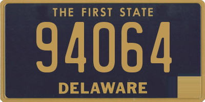 DE license plate 94064