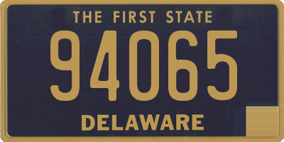 DE license plate 94065