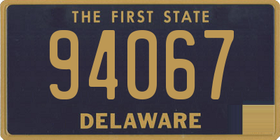 DE license plate 94067