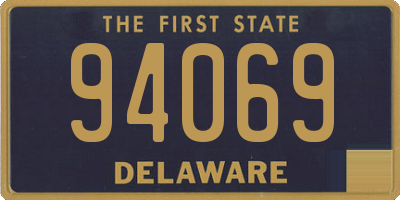 DE license plate 94069