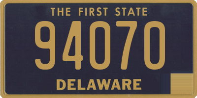 DE license plate 94070