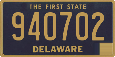 DE license plate 940702