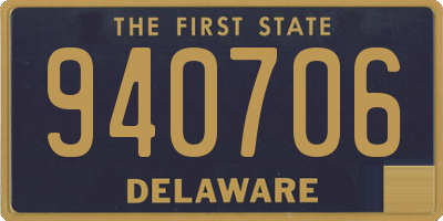 DE license plate 940706