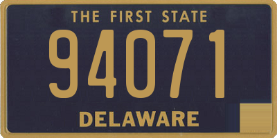 DE license plate 94071