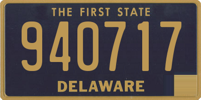 DE license plate 940717