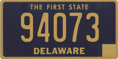 DE license plate 94073