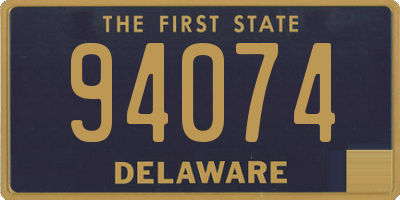 DE license plate 94074