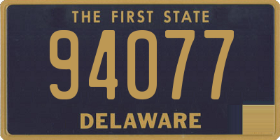DE license plate 94077