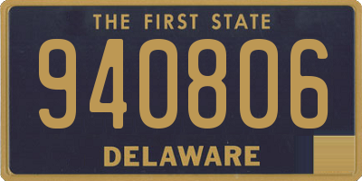 DE license plate 940806