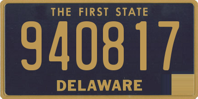 DE license plate 940817