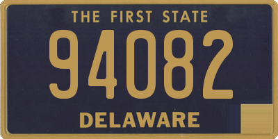 DE license plate 94082