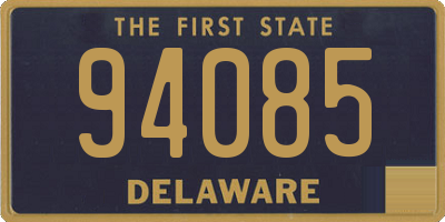 DE license plate 94085