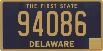 DE license plate 94086