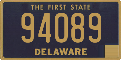 DE license plate 94089