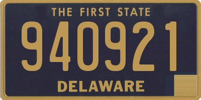 DE license plate 940921