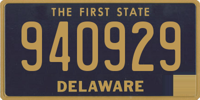 DE license plate 940929