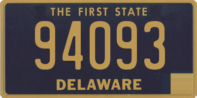 DE license plate 94093