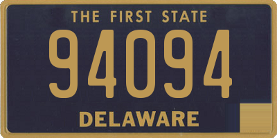DE license plate 94094